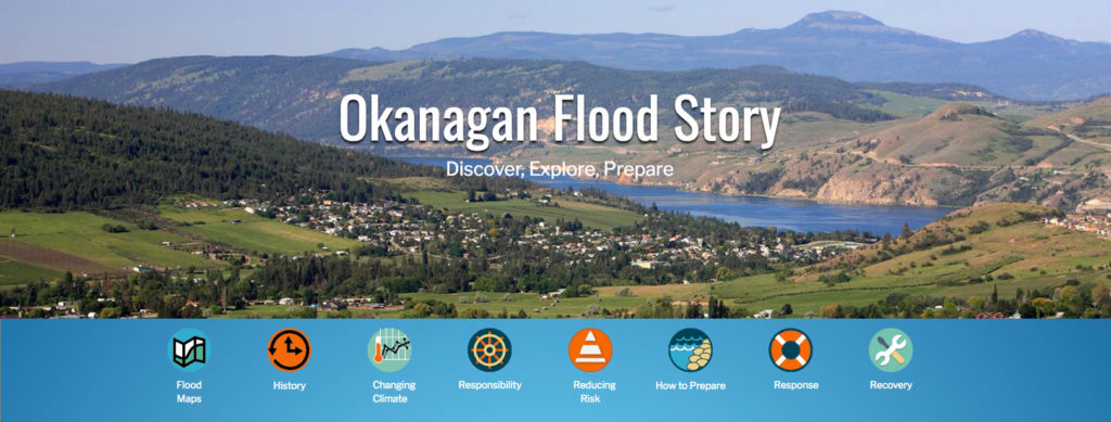 Okanagan Flood Story - Floodplain Mapping Portal