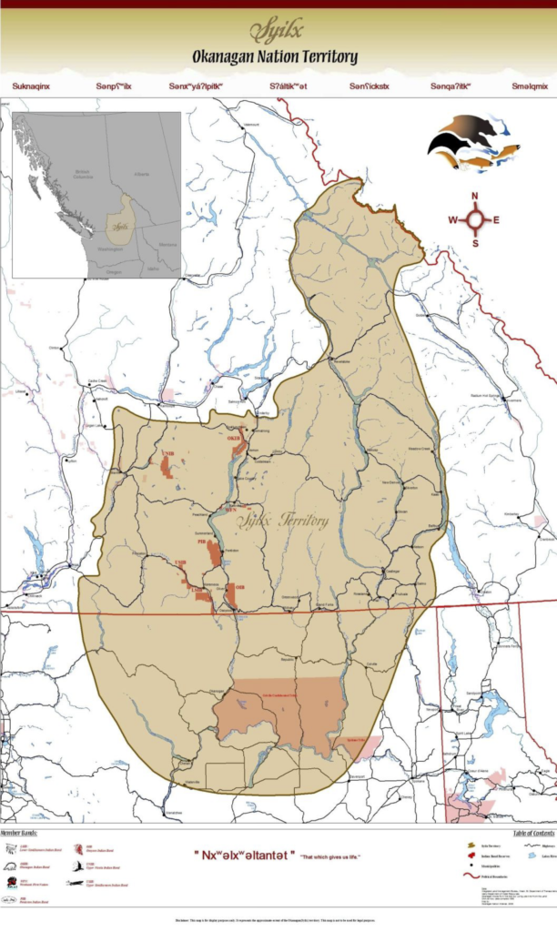 Map of ON Territory