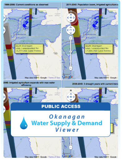 Go to the Okanagan Water Supply & Demand Viewer!